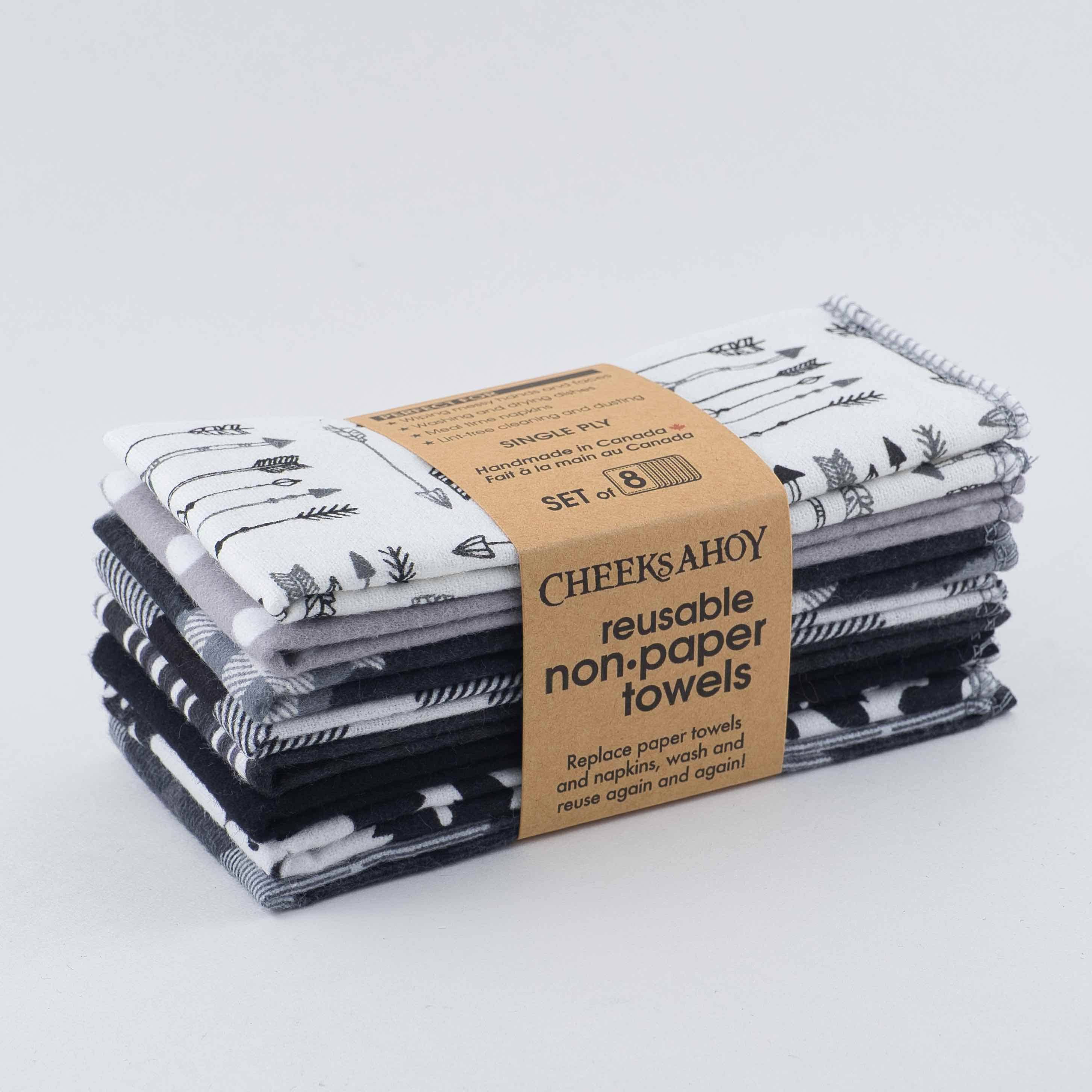 Cheeks Ahoy – wholesale Dishcloth – Reusable Non-Paper Towels - Single-Ply5