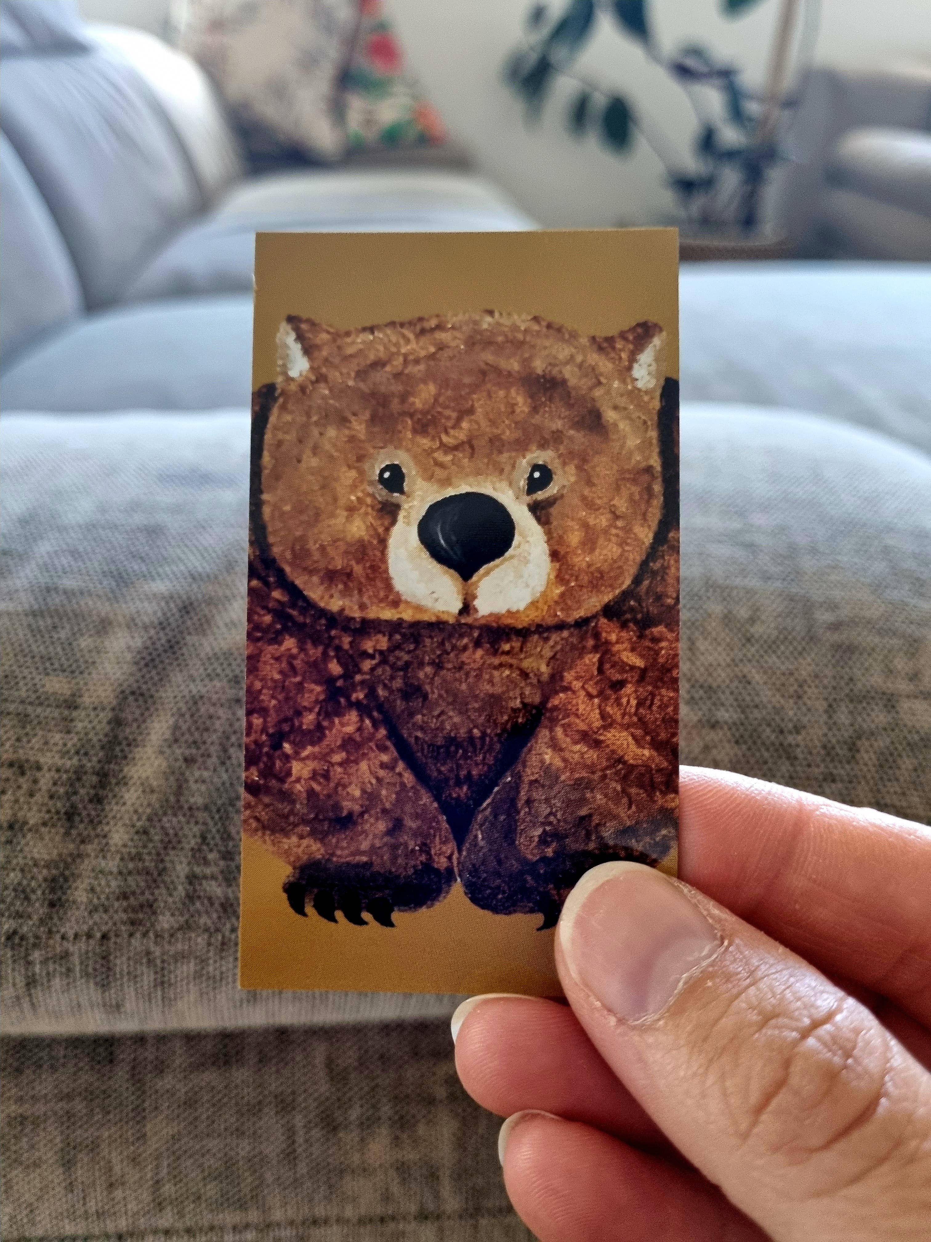 Bosa Art Co - Wholesale Magnet - Magnets - Wombat Magnet1