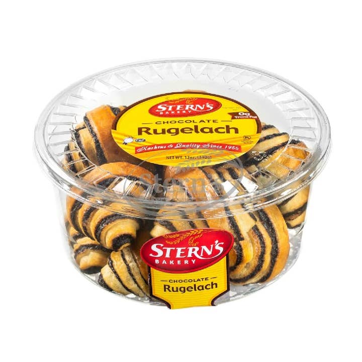 Chocolate Rolls 12oz/Container -18 Per Case- Stern's Bakery for wholesale by Stern's Online