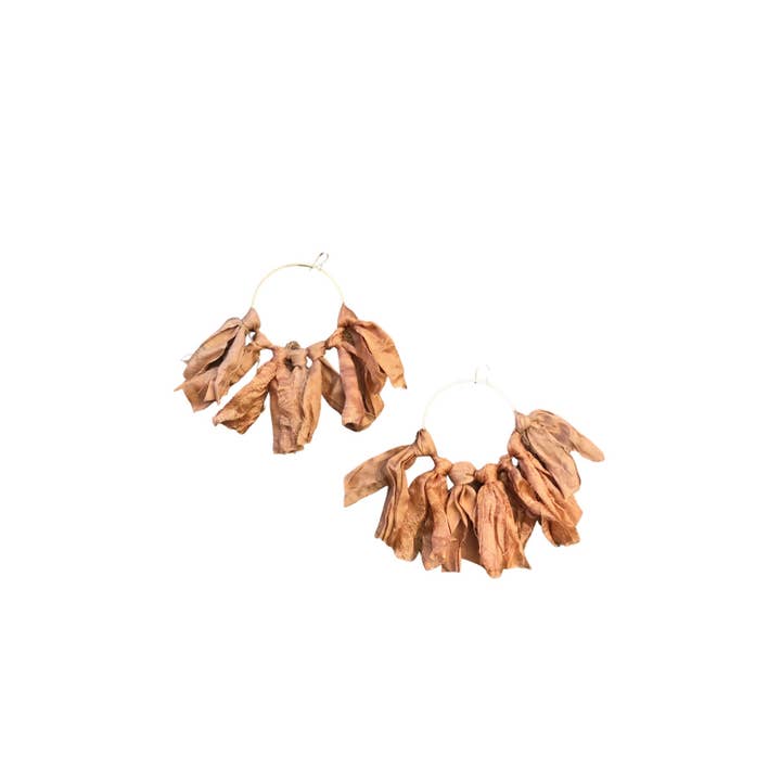 Jewelsies - Wholesale Dangle earrings - Sari Tassel Earrings (ASSORTED COLORS)10