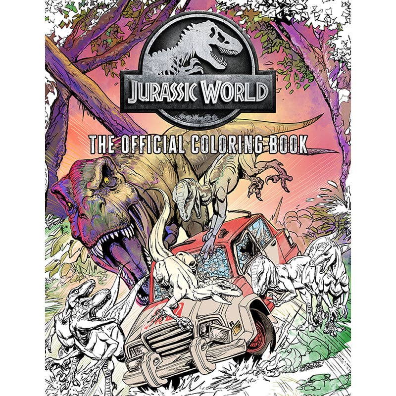 Insight Editions - #1 Pop Culture Publisher - Wholesale Coloring & Activity Book - Kids & Baby - Jurassic World: The Official Coloring Book3
