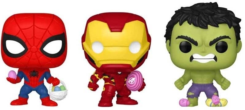 KIDDY-MOOV - Wholesale Toy Set - Kids - POP! Pocket Carrot Marvel, Pack of 3 / 122