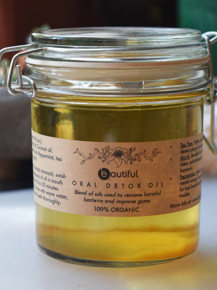 Coconut Oil Oral Detox Mouthwash for wholesale by Earth Speaks