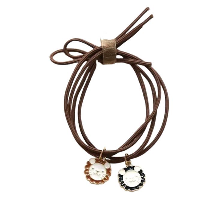 Hair elastics - Lion cubs for wholesale by Yuko B