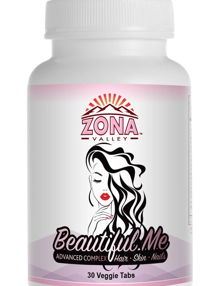 Beautiful Me Advanced Hair, Skin, and Nails Complex for wholesale by Zona Valley