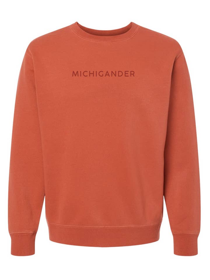 Jupmode - Wholesale Sweatshirt - Unisex - Michigander Embroidered Sweatshirt4
