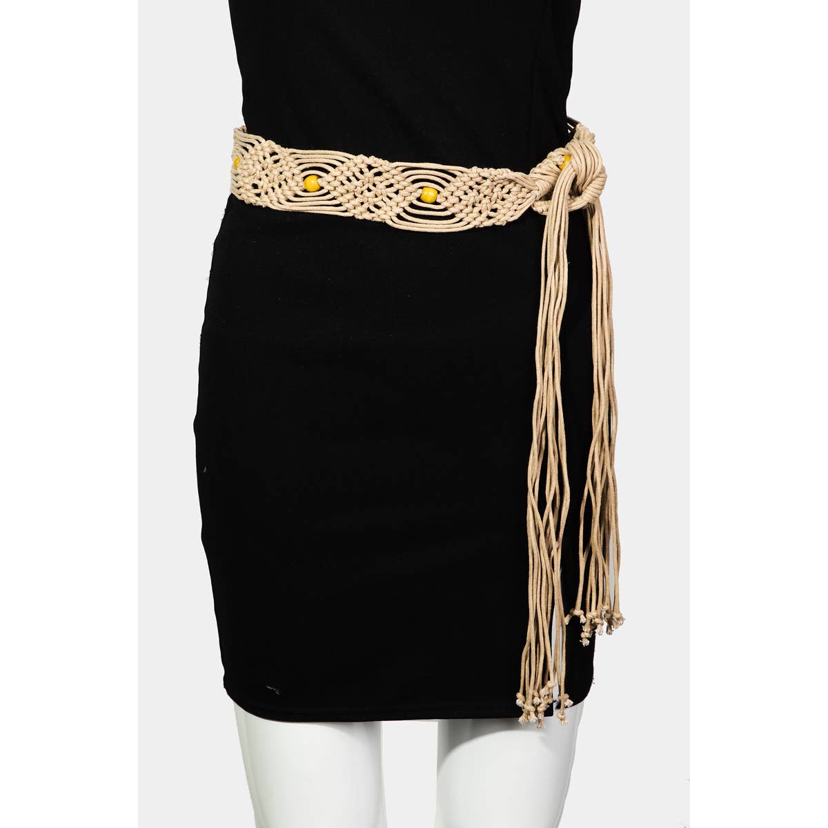 Collections by Fame Accessories - Wholesale Belt - Women's - Boho Pattern Braided Belt3