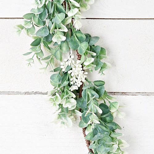 27501- 4ft Garland-Seeded Baby Eucalyptus for wholesale by Holiday Depot Inc.