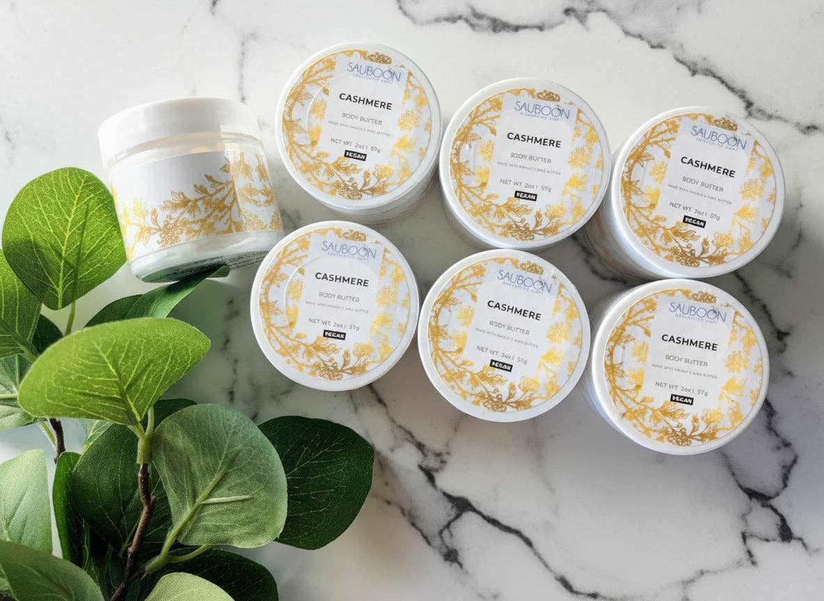 SAUBOON Handcrafted Soaps - Wholesale Body Balm/Butter - CASHMERE BODY BUTTER2
