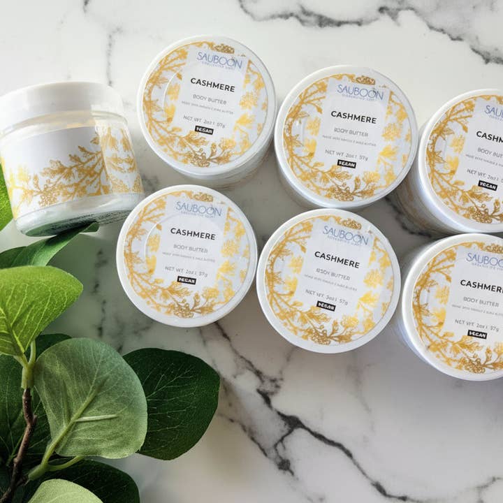 SAUBOON Handcrafted Soaps - Wholesale Body Balm/Butter - CASHMERE BODY BUTTER2