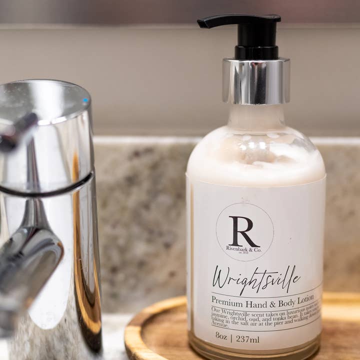 Premium Hand Cream Lotion by Rivenbark & Co. for wholesale by Rivenbark & Company