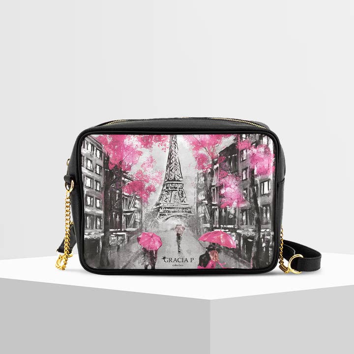 Gracia P's Tizy Bag - Made in Italy - Vintage Paris for wholesale by GLOBALSHOP SRL