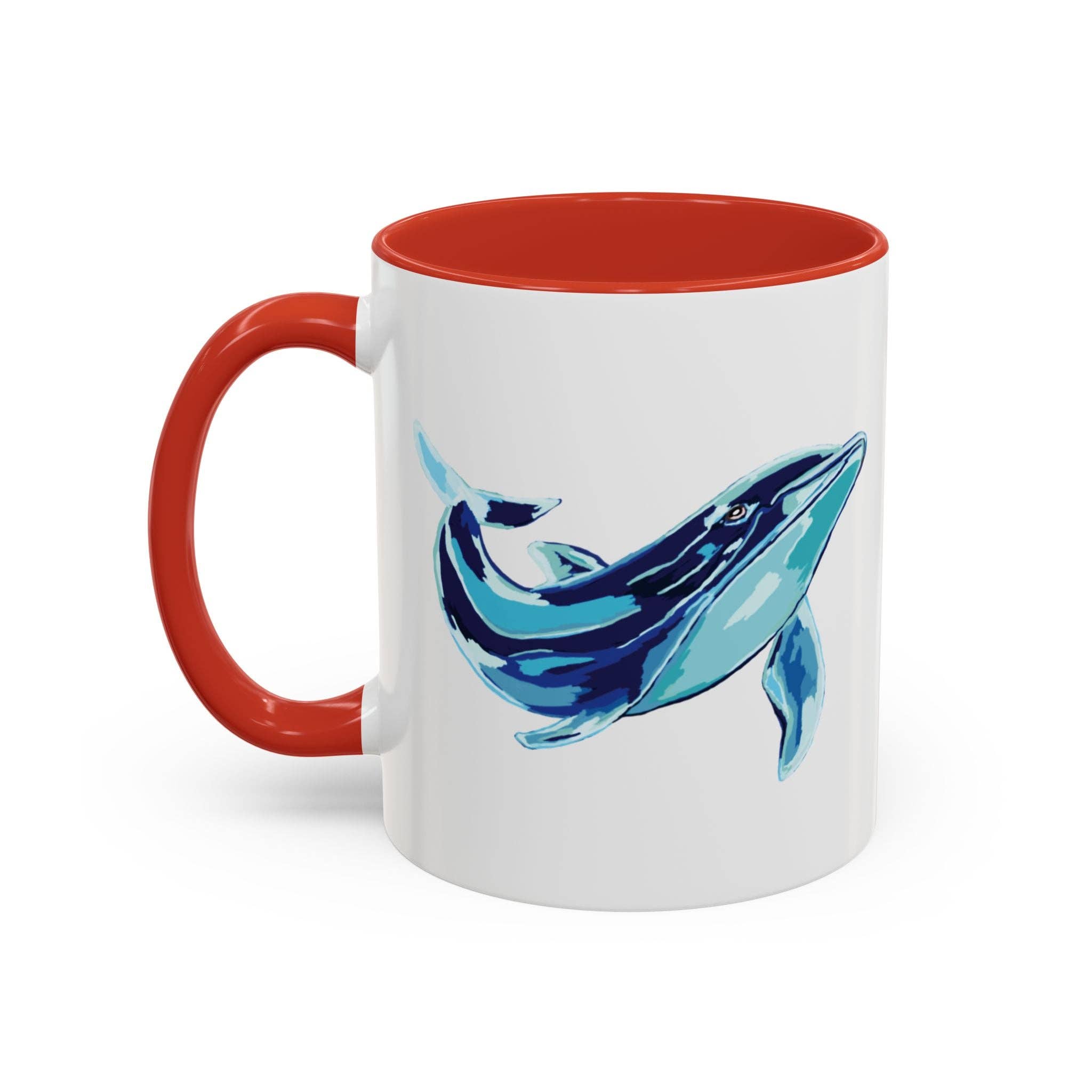 Blue Cava – Großhandel Kaffeebecher – Blauwal Ozeanleben Zwei-Ton Keramik Kaffeetasse - 11 oz & 15 oz9