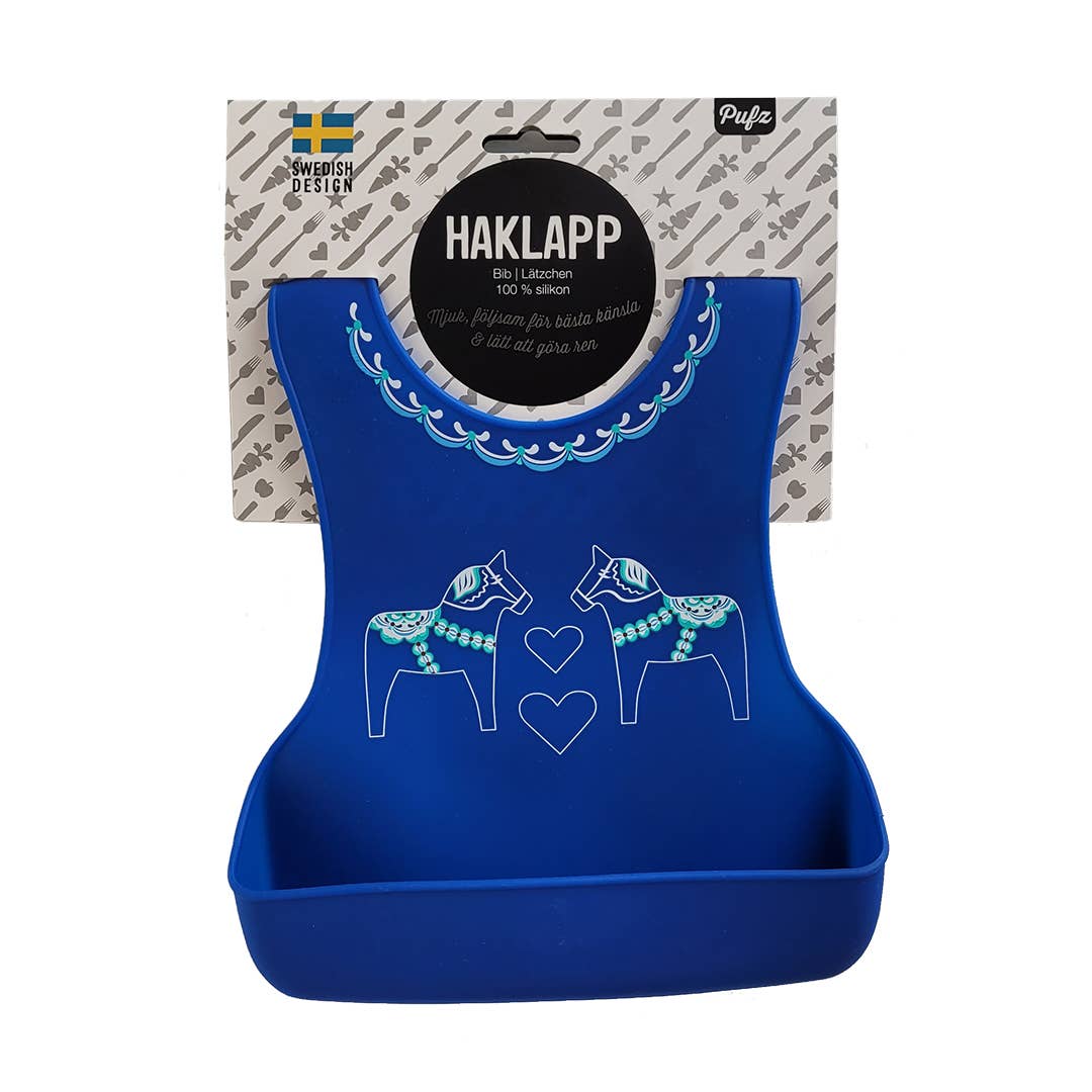 Pufz - Wholesale Bib - Baby - Bib Dala horse1