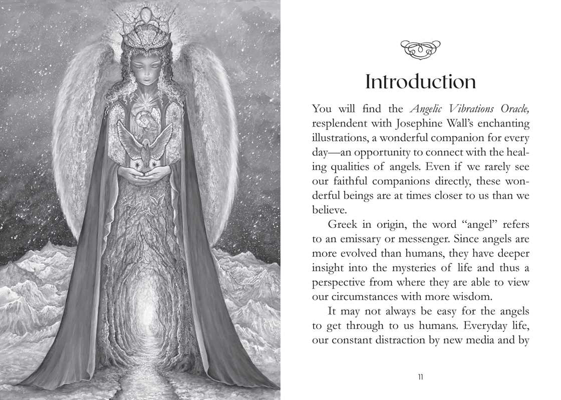Simon & Schuster - Wholesale Tarot Cards - Angelic Vibrations Oracle by Josephine Wall9