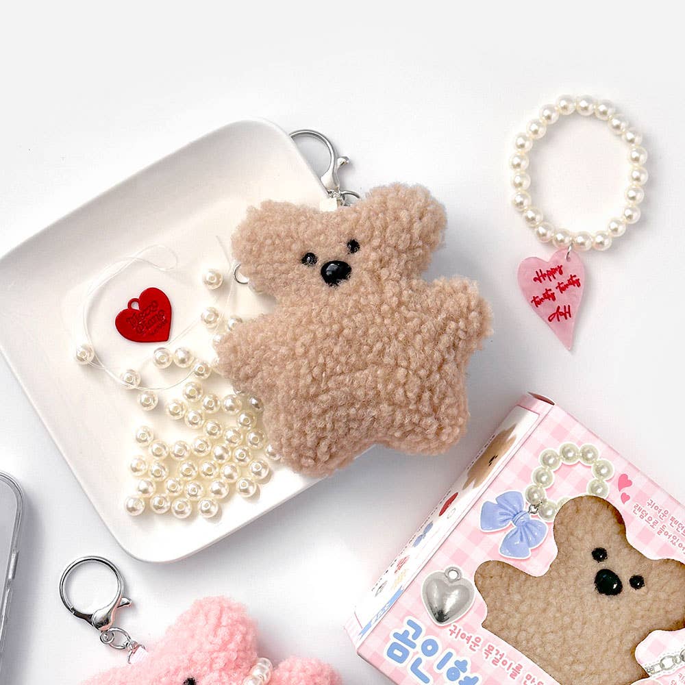 K-Wonderland - Wholesale Keychain - Women's - DIY Teddy Bear Keychain Decoration Kit2