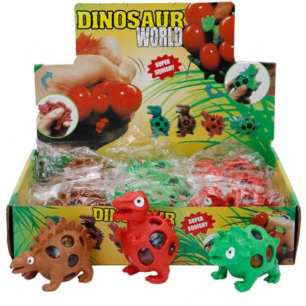 Assorted Googly Eye Dinosaur Soft Silicone Water Beads Squishy Toy for wholesale on Faire