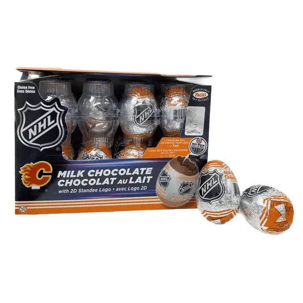 COLLEZIONE NHL CON UOVA DI CIOCCOLATO ALL'INTERNO, 20 G, CONFEZIONE DA 24 per la vendita all'ingrosso da parte di Echo Sales Canada
