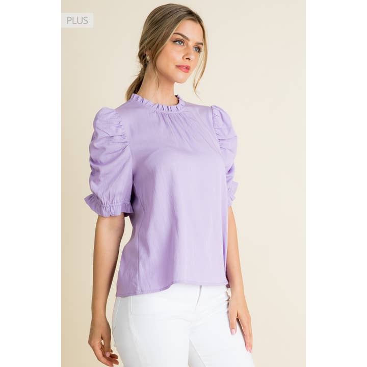 /Size XL/ Ruched Sleeve Top for wholesale by THML