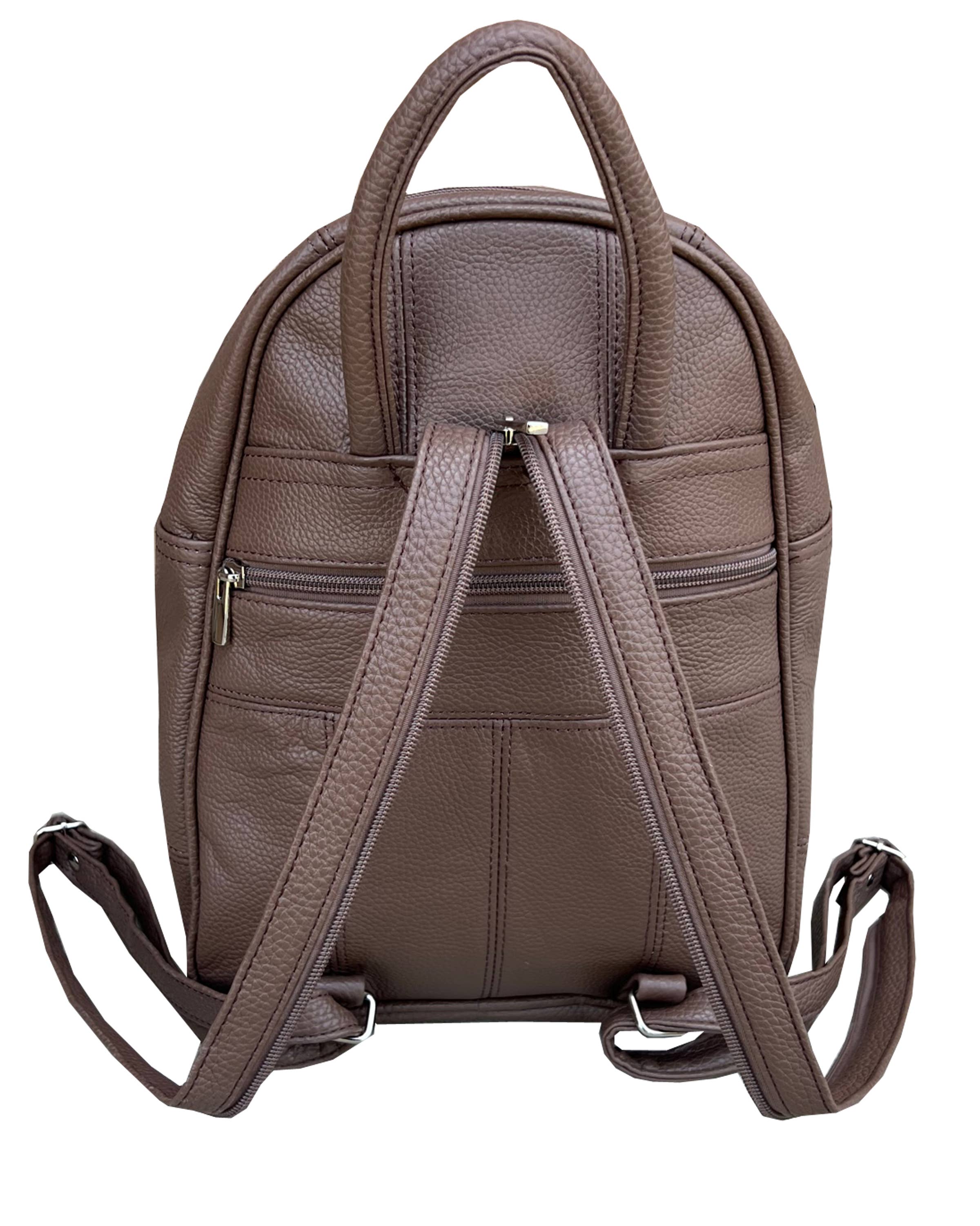 Roma Leathers, Inc. - Vente Sac à dos – femme - Sac à dos en cuir de vachette 3303A10