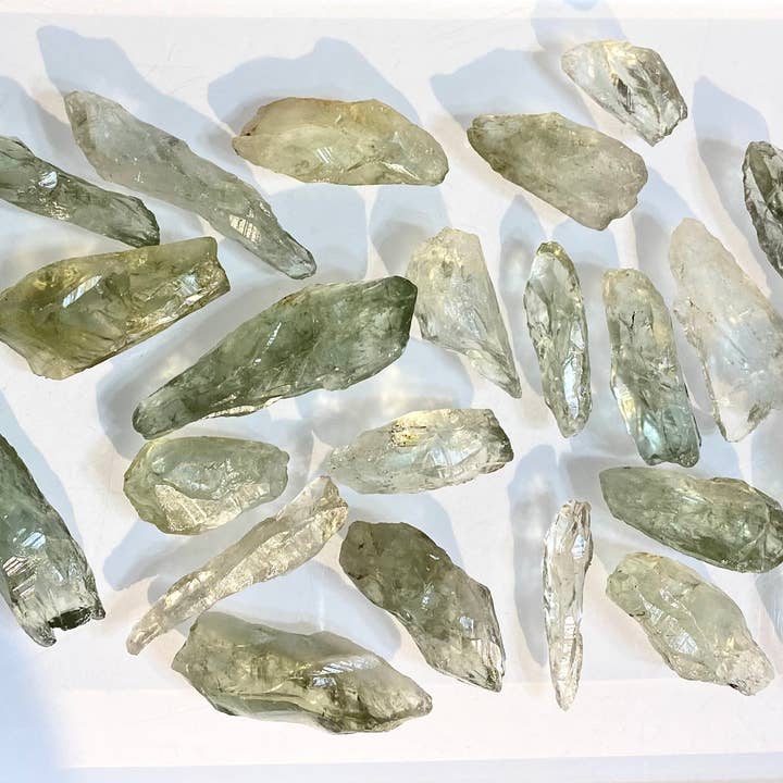 KayleeNYC - Vendita all'ingrosso Pietra/cristallo spirituale - Cristallo grezzo di ametista verde Prasiolite da 1 libbra per la guarigione1