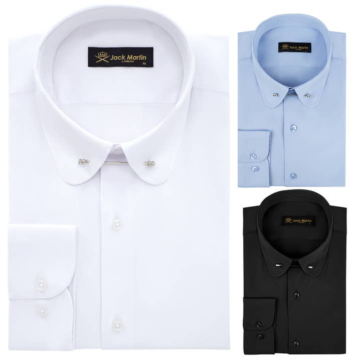 Men's Pin & Penny Club Collar Dress Shirt – Formal Shirt for wholesale by Jack Martin
