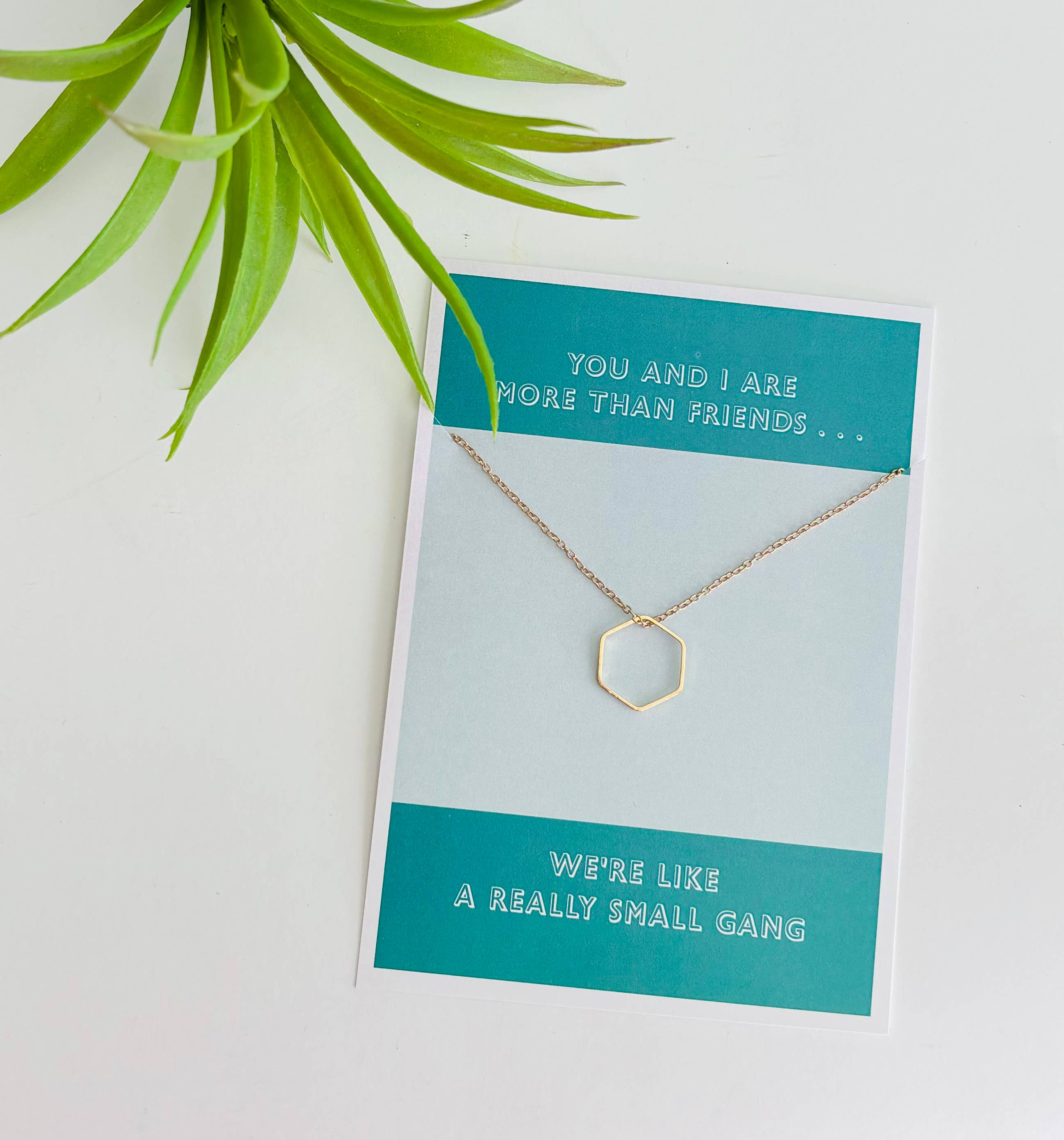 Peddle Your Paper - Wholesale Pendant/Charm Necklace - Friendship Best Friend Necklace & Hilarious Stationery Card4