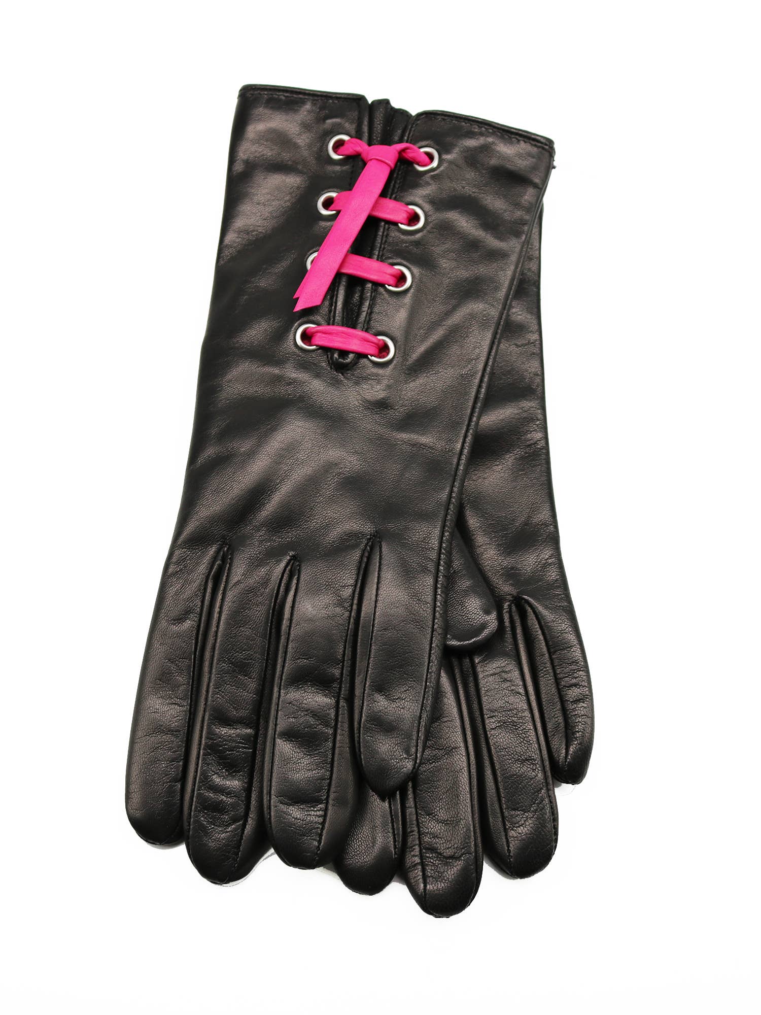 Portolano – Großhandel Handschuhe – Damen – LEDERHANDSCHUHE MIT BUNTEN QUASTEN0