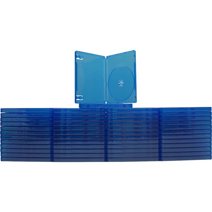 Square Deal Recordings & Supplies - Wholesale Display case - Cases - Playstation 4 - Standard Single - Blue - 14mm3