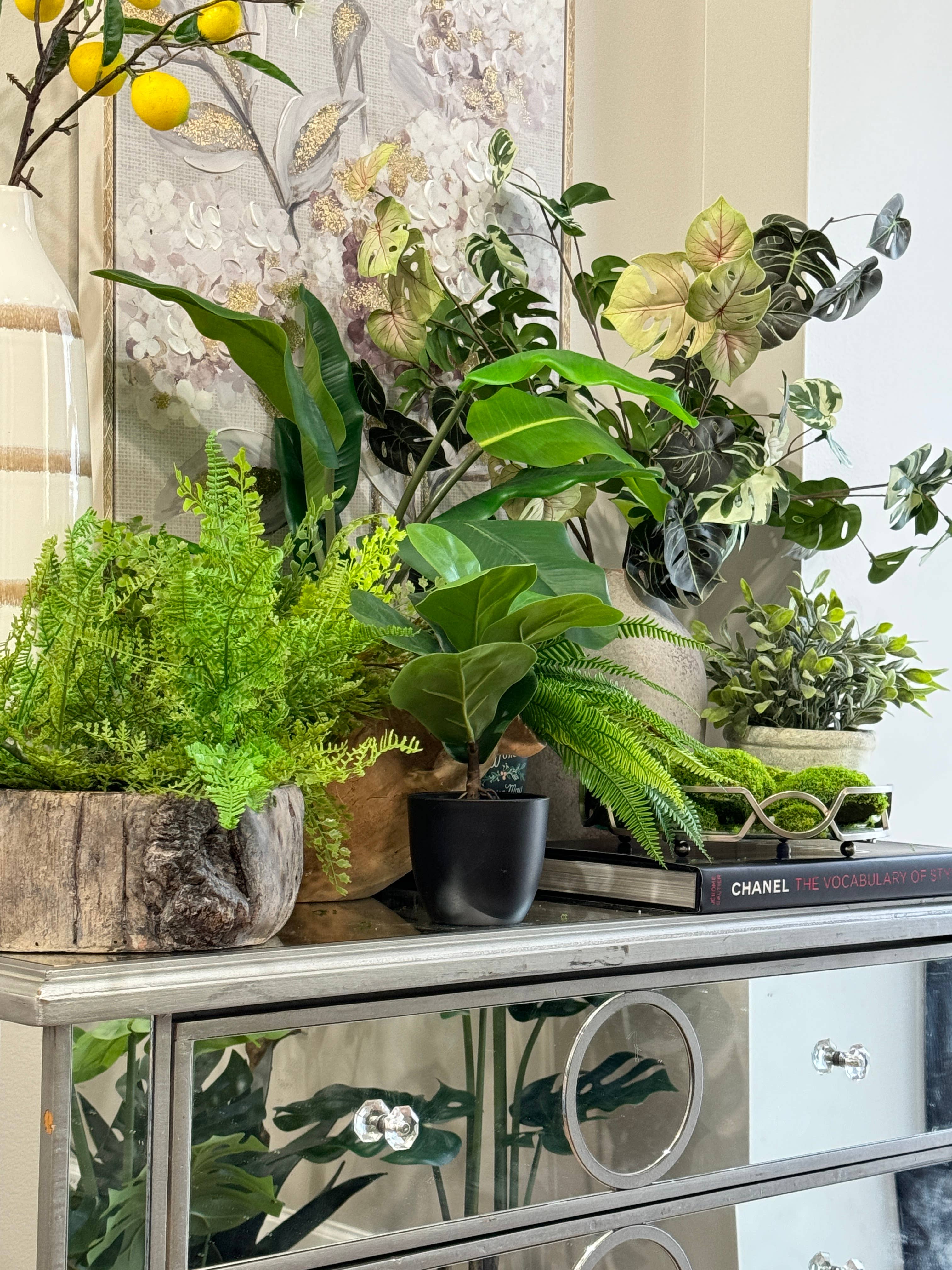 Angel Isabella – Großhandel Kunstpflanzen – Realistisch & Ultra-Weich-Touch-21 Blätter-Künstlicher Farnbusch4