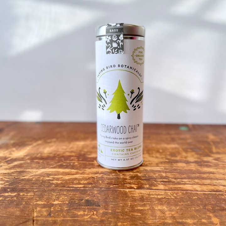 Savor the Moment - "Cedarwood Chai" Mindfulness Tea Set for wholesale by UpRoot Design Studio