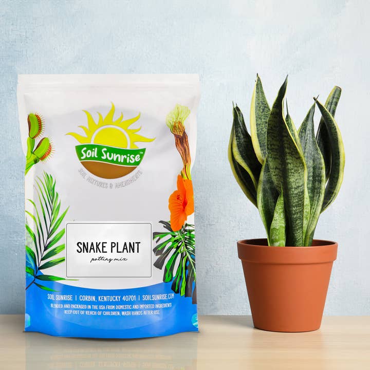 Kurated Korner – wholesale Planting/potting soil – Soil Sunrise Snake Plant Potting Soil Mix (4qt)