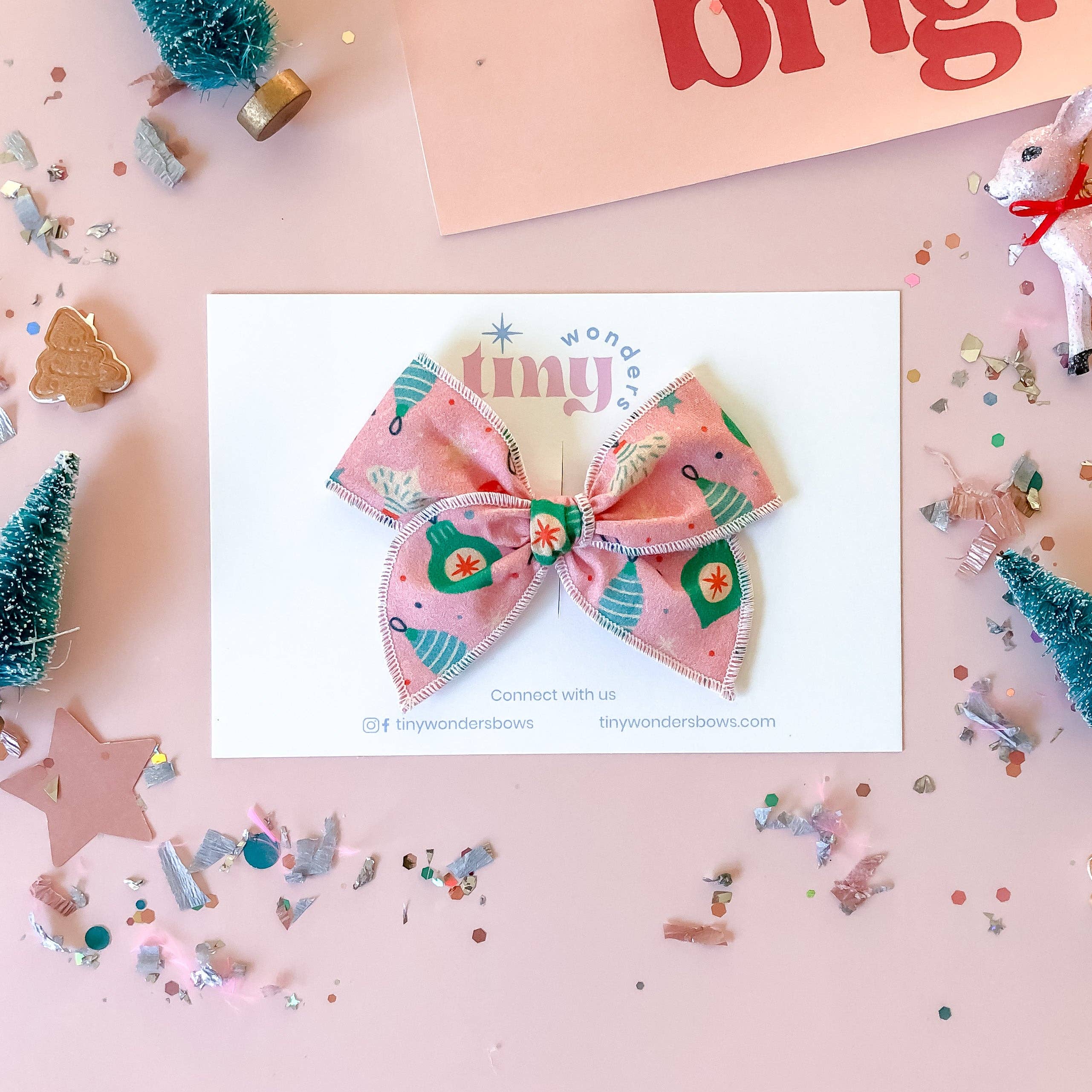 Tiny Wonders Bows - Vente Nœud pour cheveux – enfant - Ornements Vintage5