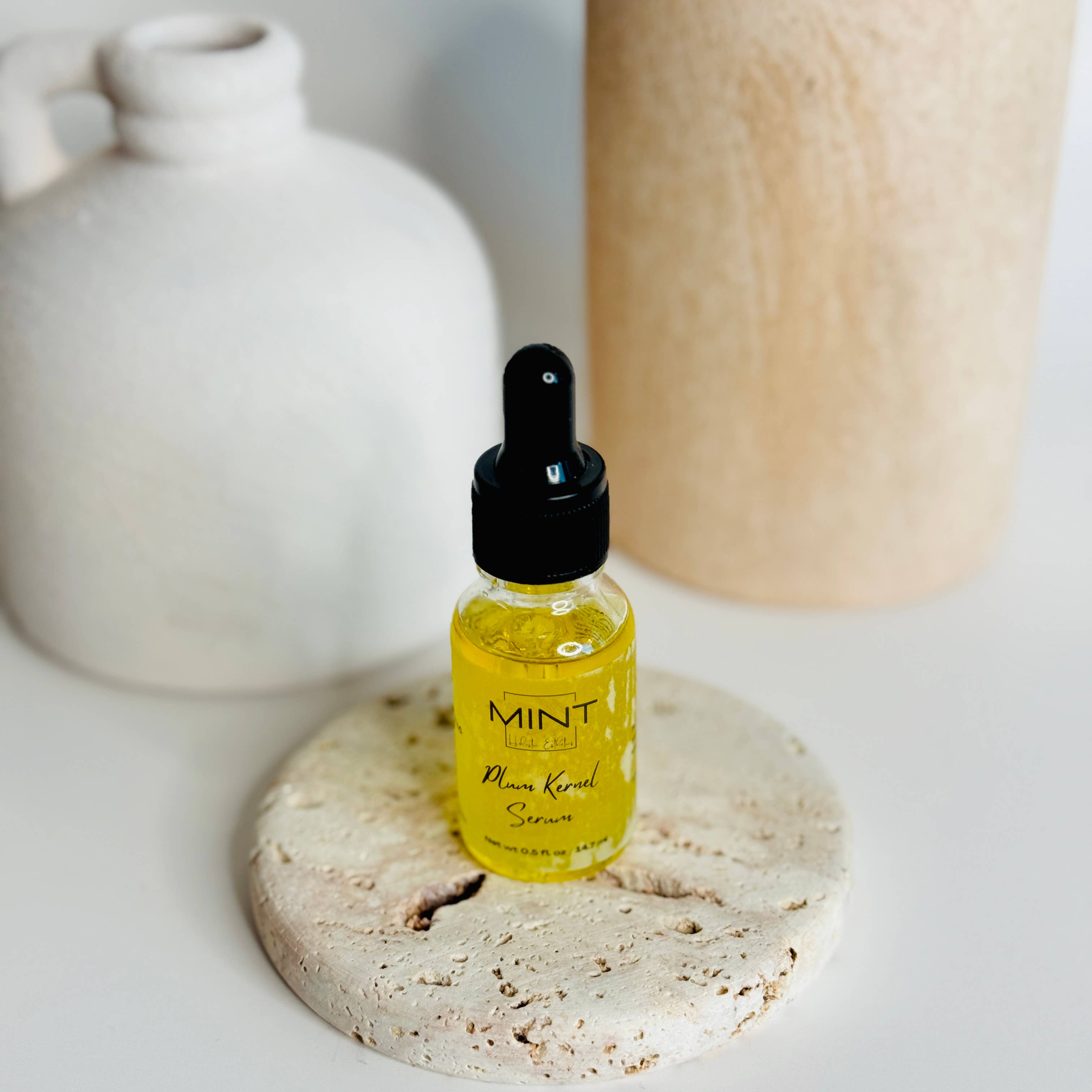 Mint Made Artisan Soaps and Holistic Skincare - Wholesale Facial Serum/Concentrate - Organic Plum Kernel Oil Serum | Nourishing Serum6