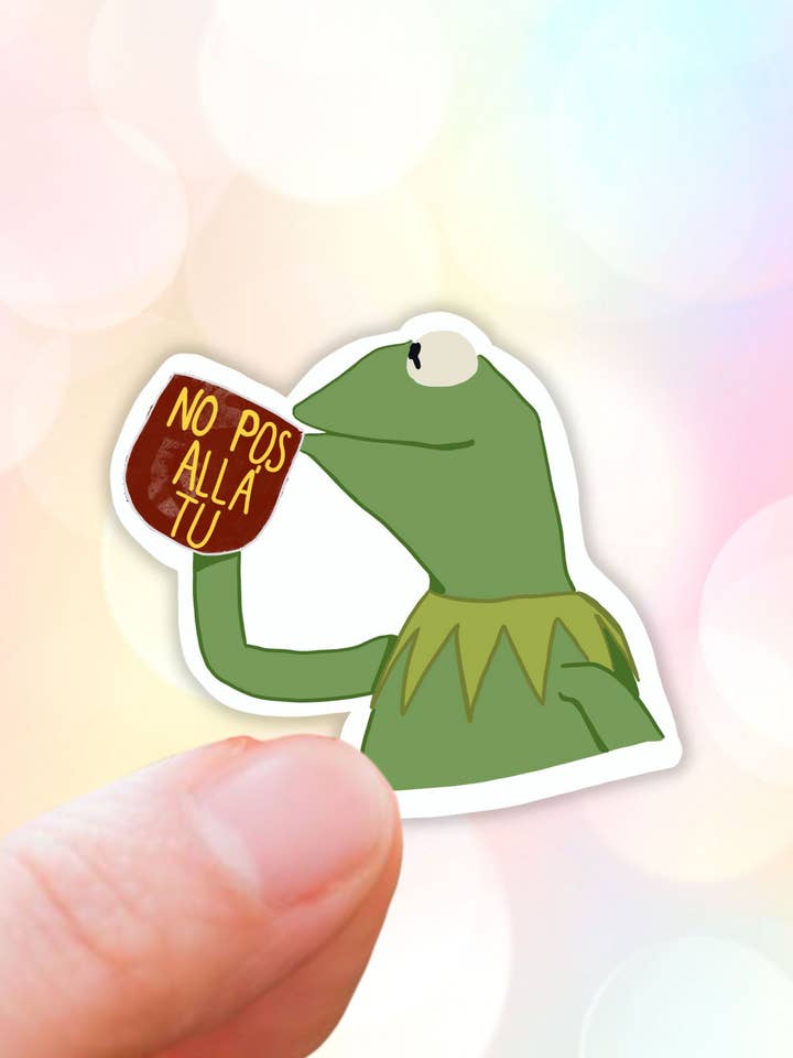 No pos alla tu funny sticker for wholesale by Lalatina Shop