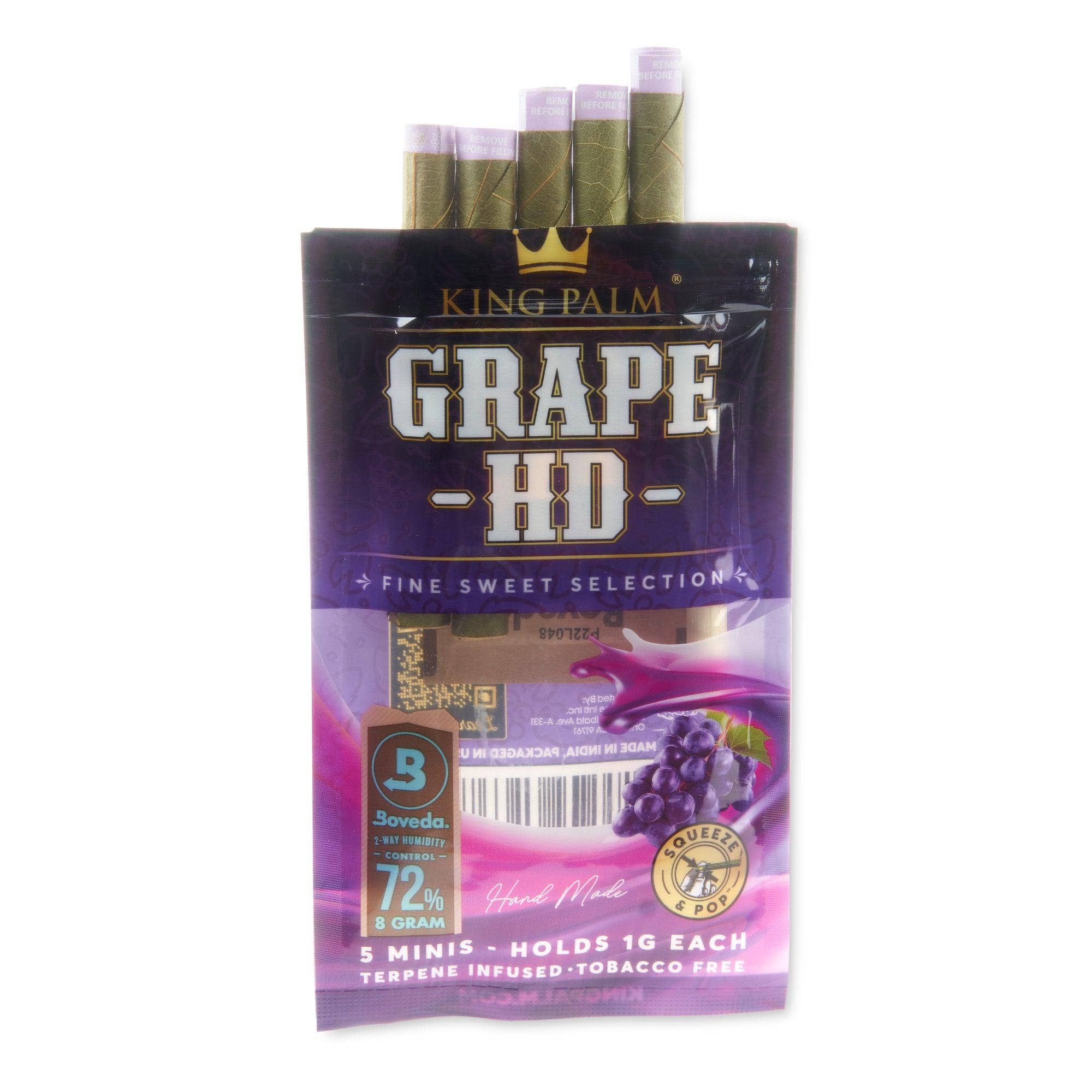 Cannatron - Wholesale Retailer Display - Paper & Novelty - King Palm 5pk Mini Flavored – 15ct Display6