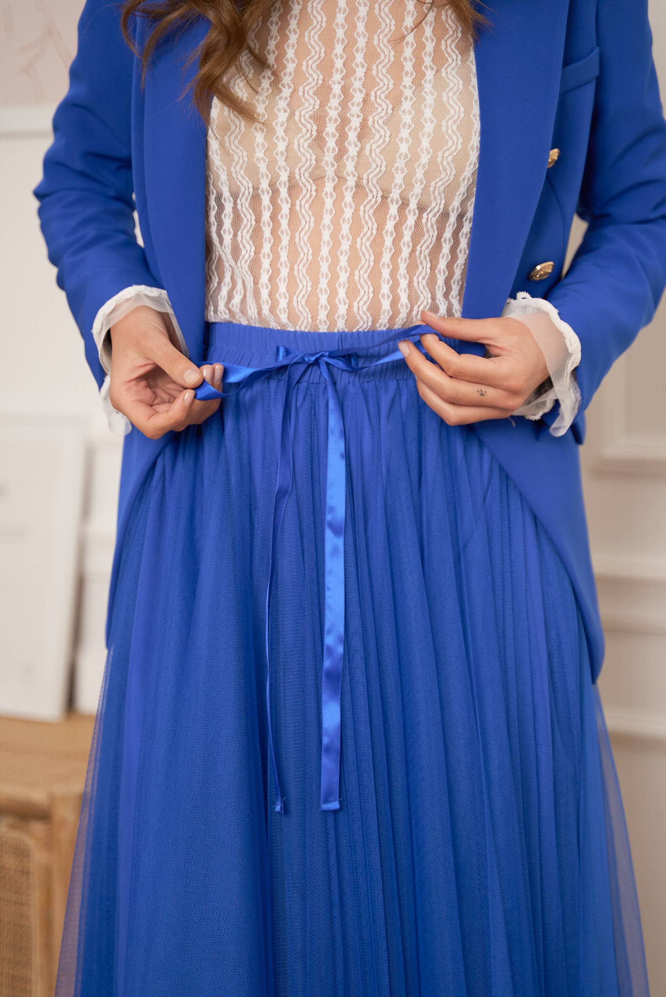 CHOKLATE PARIS - Venta al por mayor Falda - Mujer - Falda larga de tul Aria - CK0807713