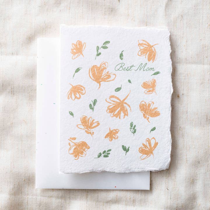 Best Mom | Mother's Day Greeting Card for wholesale by Paper Baristas