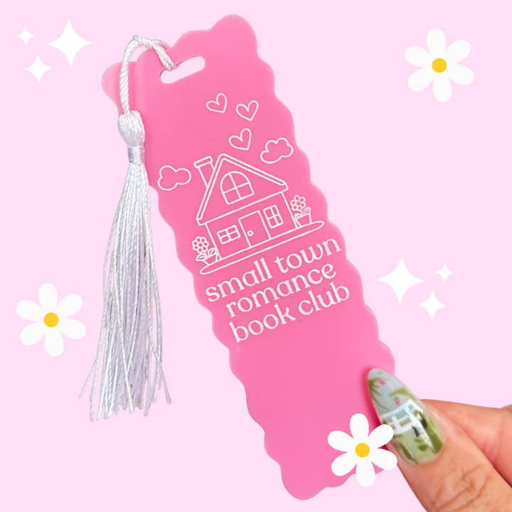Small Town Book Mark (Quirky, Funky, Kawaii,Y2K) for wholesale by Honey Blue Lane