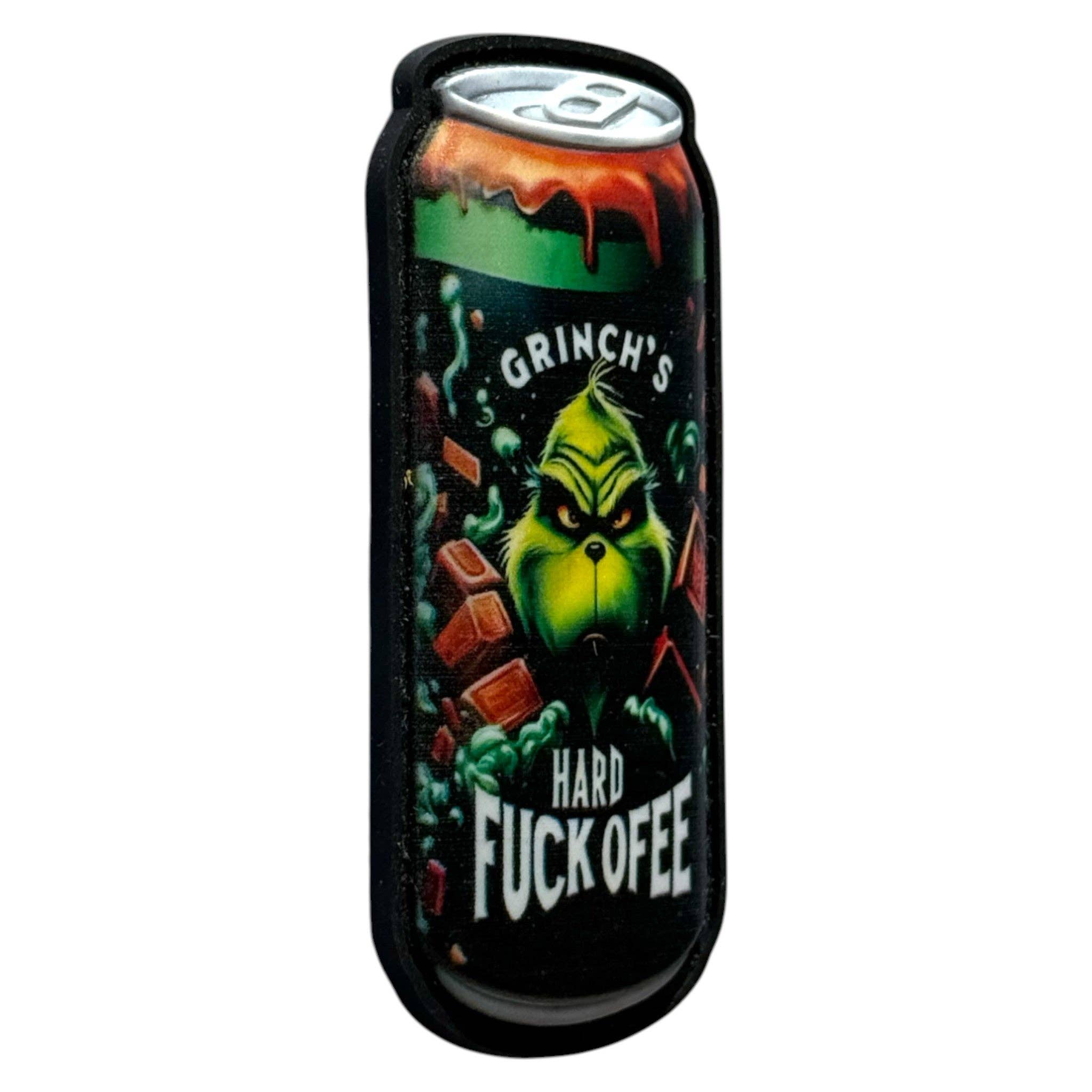 ARTPATCHES - Wholesale Patch - Grinch’s Hard Coffee Can — PVC Patch1