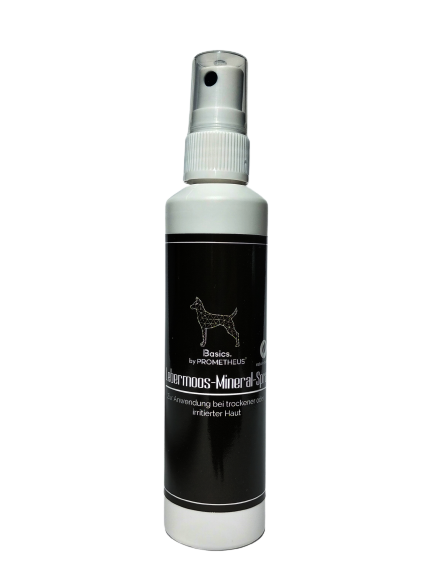 Prometheus Nutrition – Engroshandel Kæledyrsspray – Hund – Levermos mineral spray til hud & frakke1