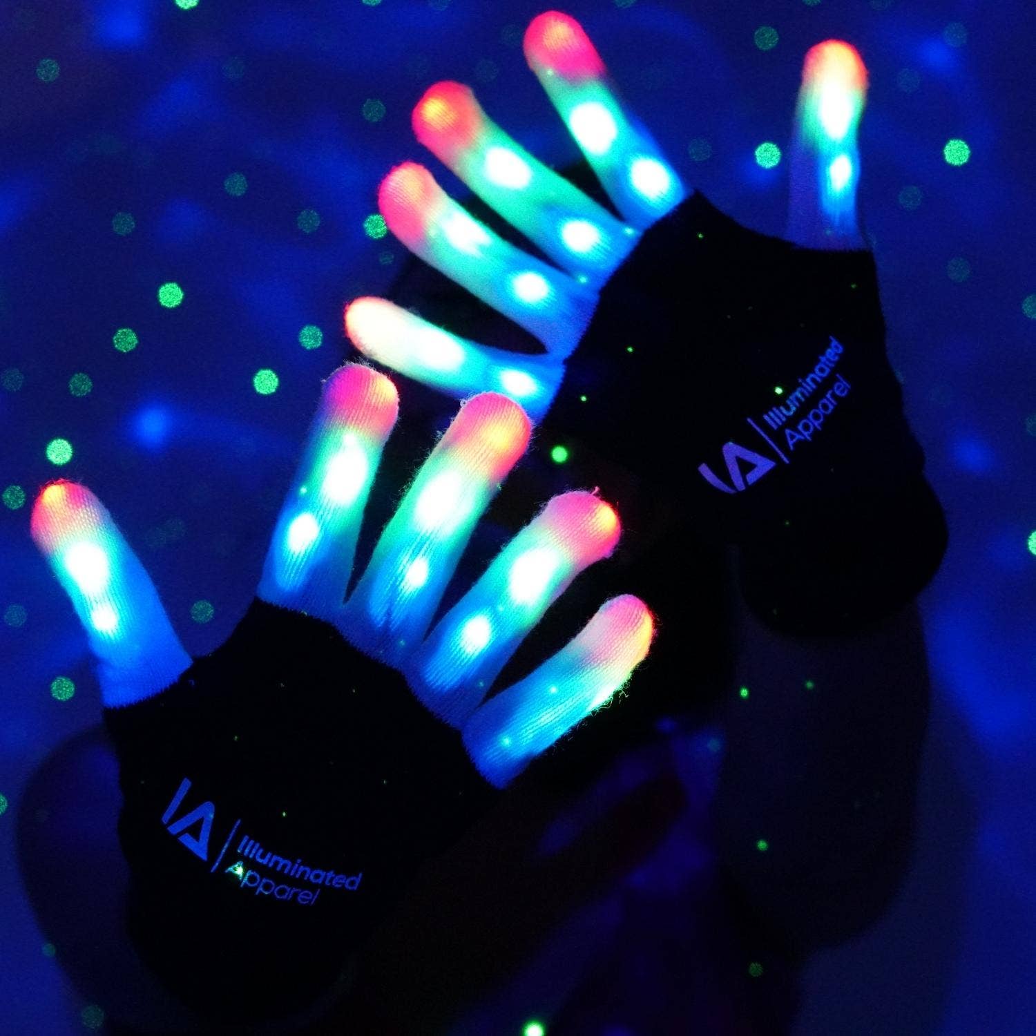 Illuminated Apparel – wholesale Gloves – Child – Kids LED Light Up Gloves2