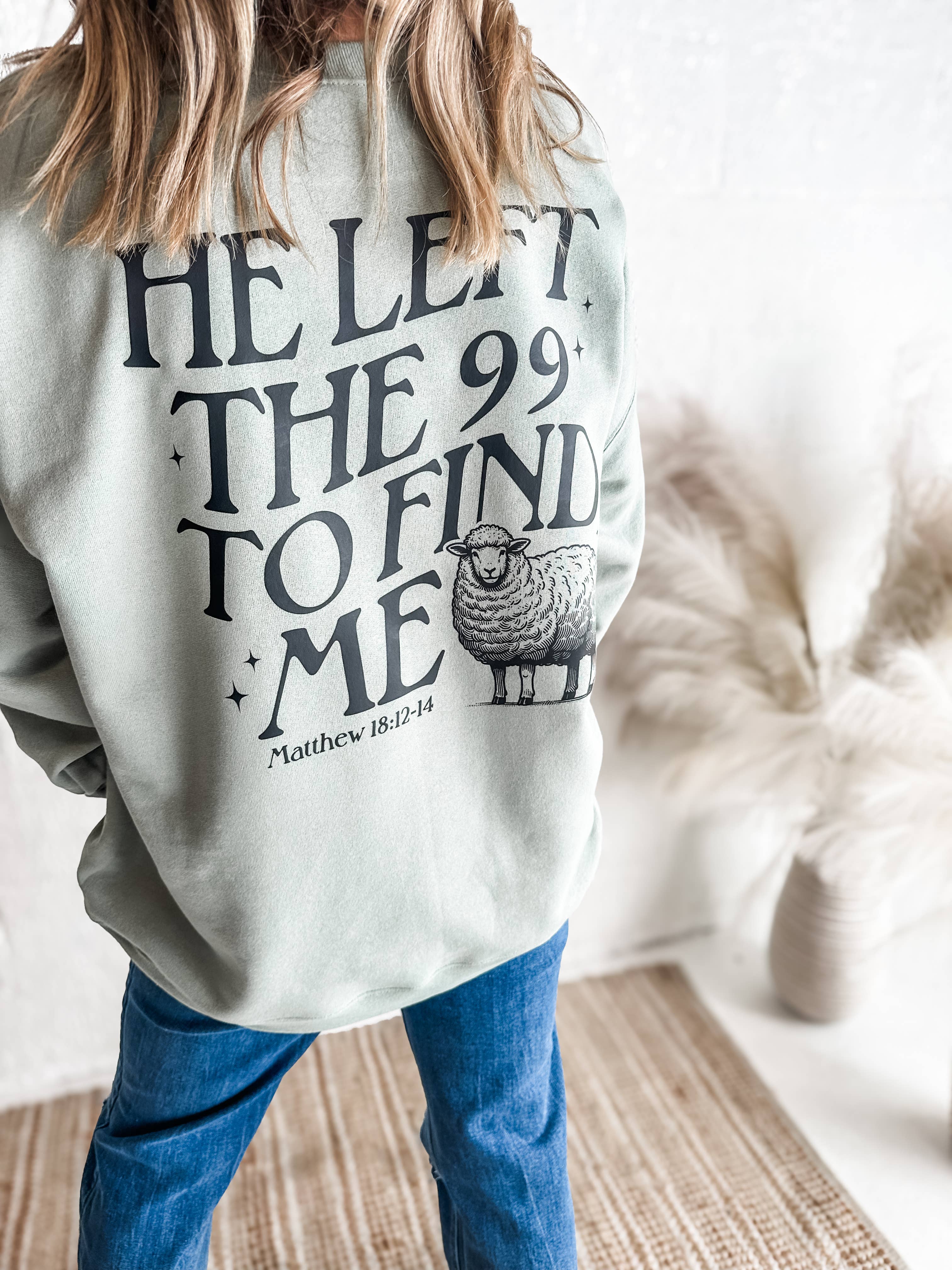 Wicker Road Boutique - Wholesale Graphic Sweatshirt - Women's - He Left the 99 Sweatshirt1