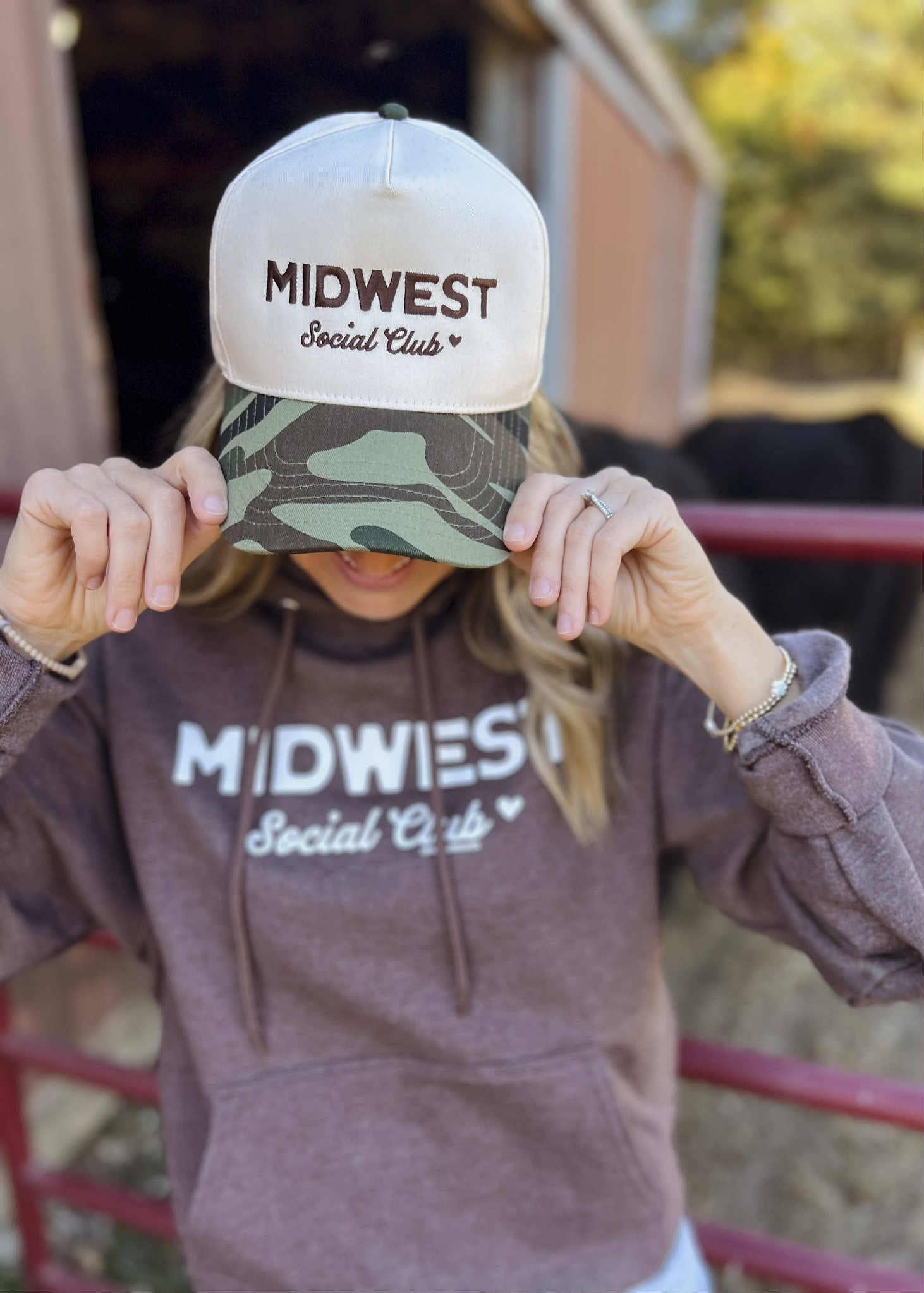MIDWEST SOCIAL CLUB - Trucker Hats - Camo Bill for wholesale on Faire5