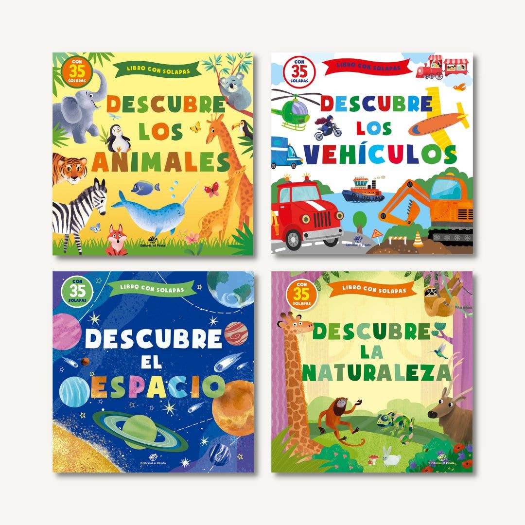 Editorial El Pirata - Wholesale Preschool Book (3-5) - Discover Nature: Children's Books in Spanish3
