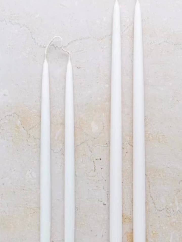 Velas Altas y Cónicas, 10” 14’| Decoración Elegante para Mesa y Eventos para venta al por mayor de Lumistel