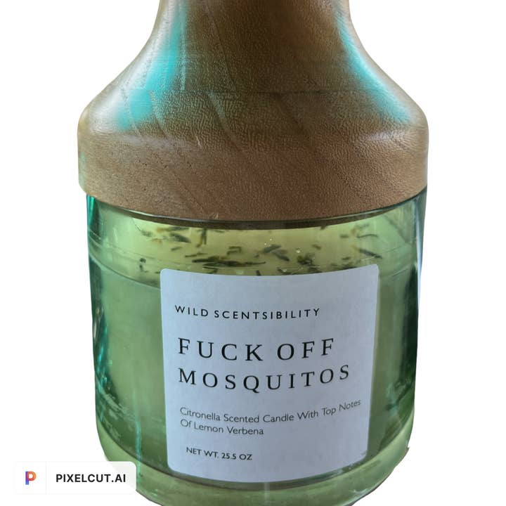 Large Two Wick Citronella Candle for wholesale by WILD Scentsibility