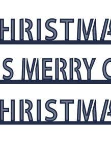 Festive Collection Triple Merry Christmas for wholesale by Ecstasy Crafts Distributing