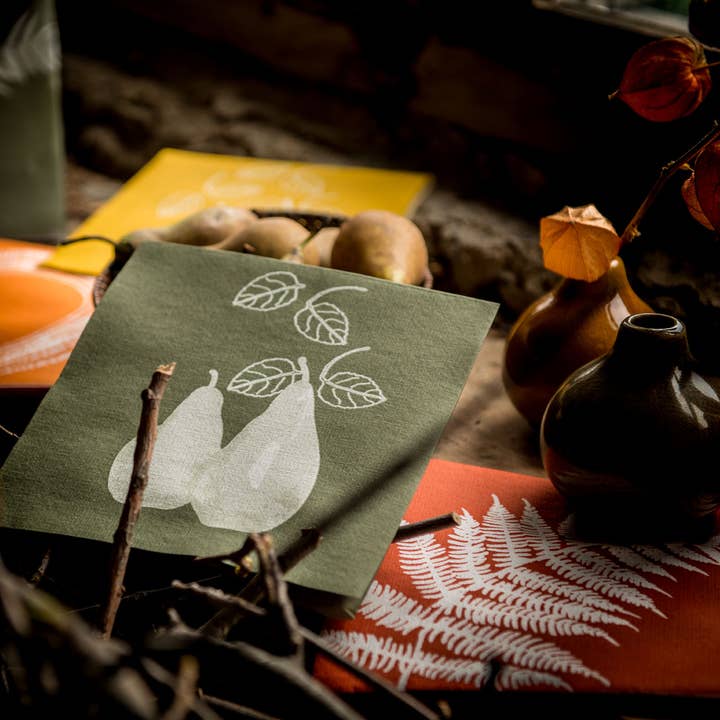Trendy Table - Vendita all'ingrosso Tovagliolo monouso - Tovagliolo da tavola Green Pear