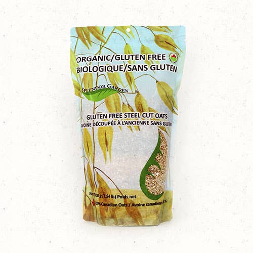 Star Wholesale Ltd. – wholesale Havregryn – Splendor Garden Glutenfria Ekologiska Stålskurna Havregryn 12/700g
